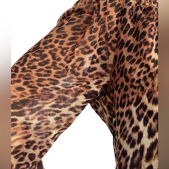 I.N.C. Vintage Animal Print Blouse - Picture 7 of 7